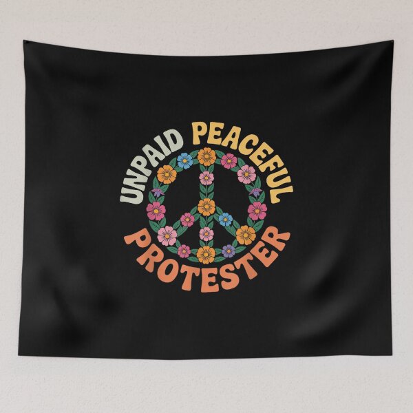 Item preview, Unpaid Protester designed and sold by goombi-creative.
