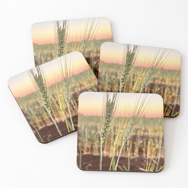 Item preview, Wheat Field at Sunset designed and sold by thegindielady.