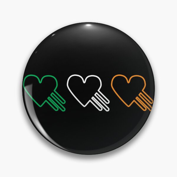 Item preview, I Love My Irish Flying Hearts in Irish Flag Colors designed and sold by Rolographics1.