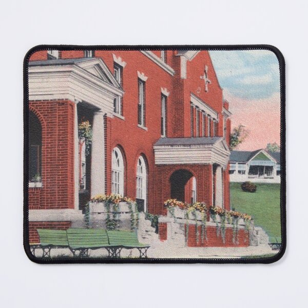 Item preview, Athens Lunatic Asylum Original Vintage Postcard – Cottage L/Tuberculosis Cottage designed and sold by GhostlyWorld.