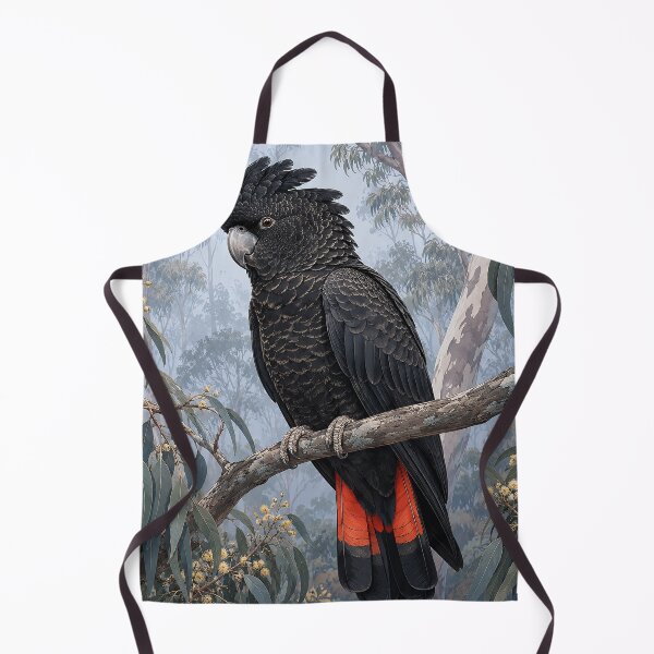 Item preview, Midnight Cockatoo in the Mists designed and sold by Pixel Junkies Studio.