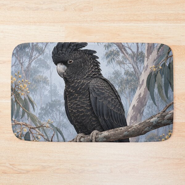 Item preview, Midnight Cockatoo in the Mists designed and sold by Pixel Junkies Studio.