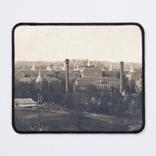 Item preview, Athens Lunatic Asylum Original Vintage Postcard – South View designed and sold by GhostlyWorld.
