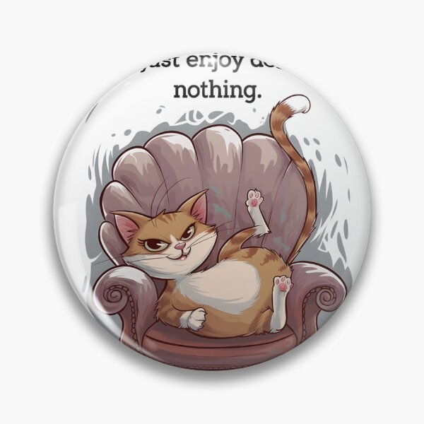 Item preview, Funny Cat NOT Lazy Couch Dad Owner Pawsitively Lover Canine Long Sleeve T-Shirt designed and sold by SubStudio97.