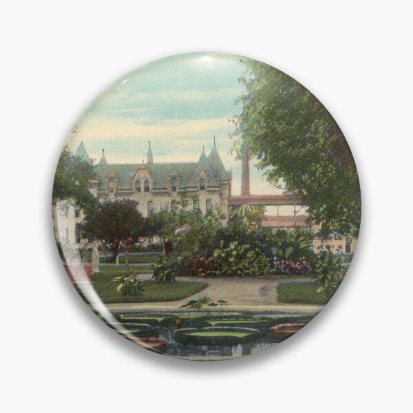 Item preview, Austin State Hospital Original Vintage Postcard – Scene at the Insane Asylum designed and sold by GhostlyWorld.