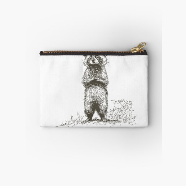 Item preview, Funny Cute Raccoon Anxious I Had to Panic Mental Anxiety T-Shirt designed and sold by SubStudio97.