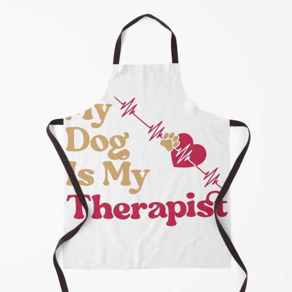 Item preview, Funny Dog Therapist My Dog Is My Therapist Long Sleeve T-Shirt designed and sold by SubStudio97.
