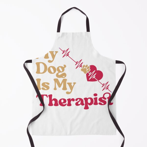 Artikelvorschau, Lustiges T-Shirt „Mein Hund ist mein Therapeut“ aus hochwertigem Tri-Blend-Material entworfen und verkauft von SubStudio97.