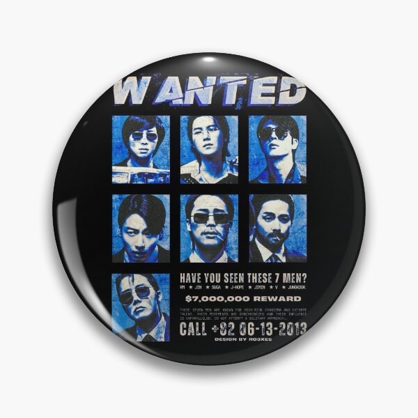 Item preview, BTS 2.0 Wanted Poster - High-Risk Charisma designed and sold by moamaxshop.