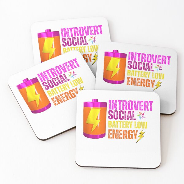 Item preview, Funny Introvert Social Battery Low Energy T-Shirt designed and sold by SubStudio97.