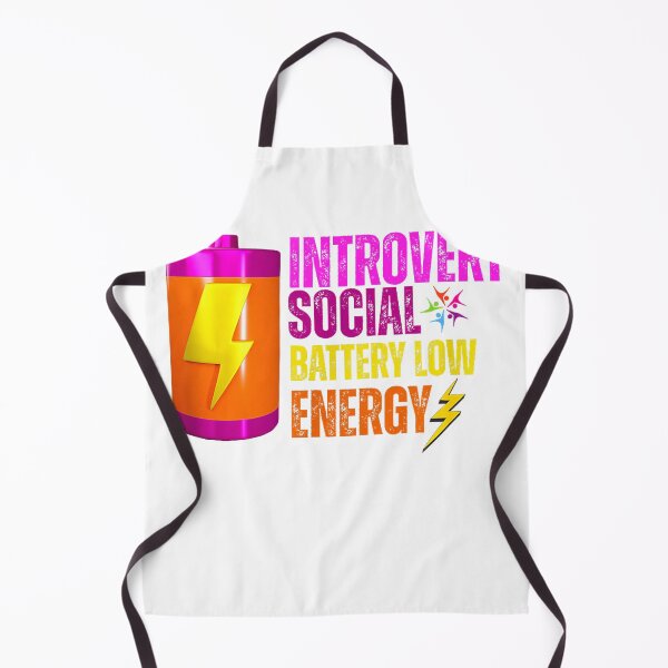 Item preview, Funny Introvert Social Battery Low Energy T-Shirt designed and sold by SubStudio97.