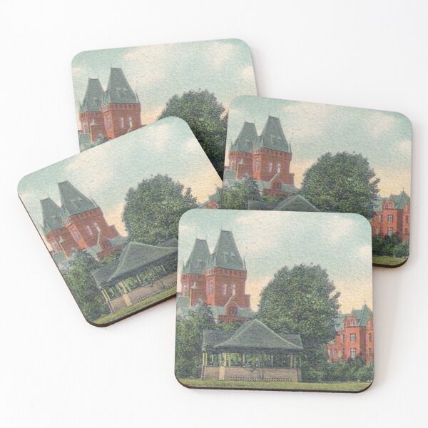 Item preview, Buffalo State Hospital Original Vintage Postcard – Side View designed and sold by GhostlyWorld.