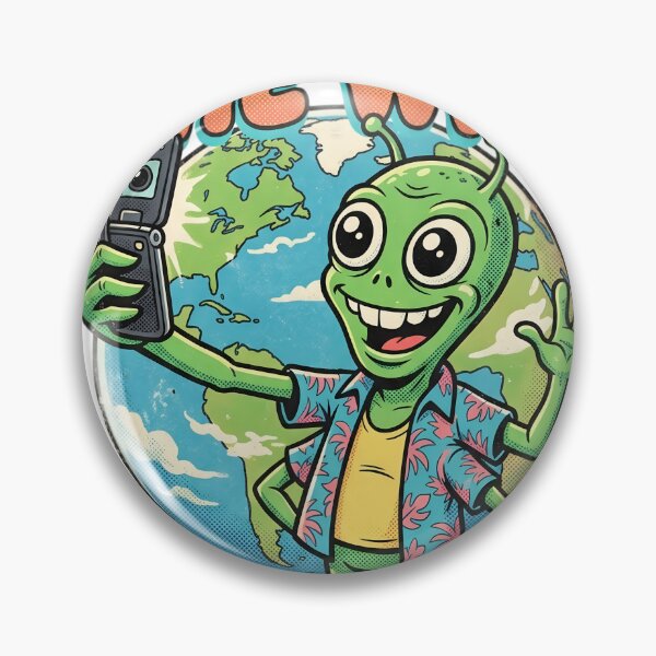 Item preview, Extraterrestrial Tourist Seeking Earthly High Speed WiFi designed and sold by aashcreat.