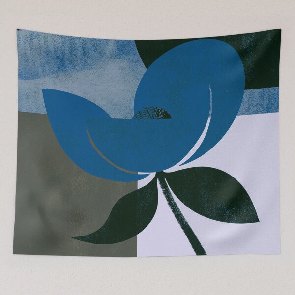 Item preview, Midnight Plum Slate Grey Botanical City Arch designed and sold by joycrysstudio.