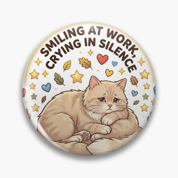 Item preview, Smiling At Work, Crying In Silence designed and sold by wildbest.