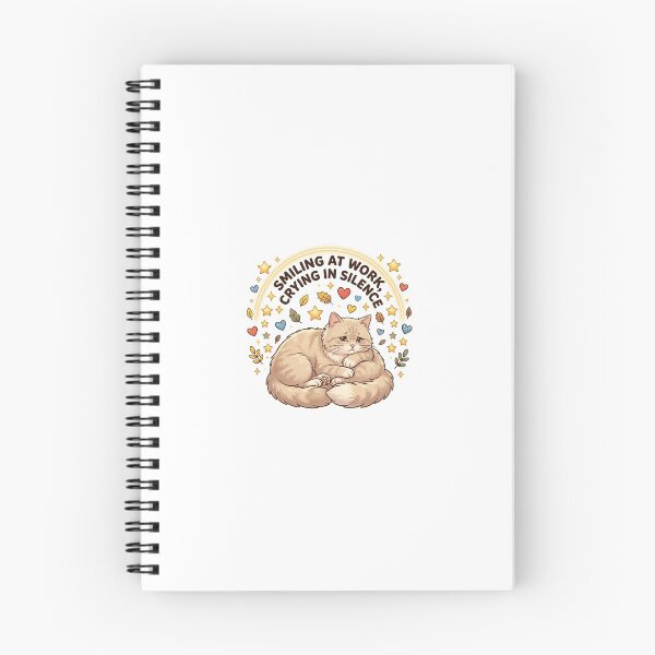 Item preview, Smiling At Work, Crying In Silence designed and sold by wildbest.