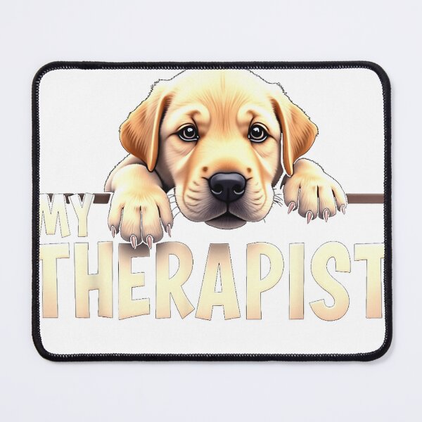 Item preview, Funny Lab Puppy My Therapist Labrador Dog T-Shirt designed and sold by SubStudio97.