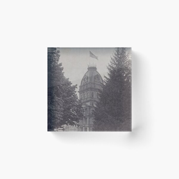 Item preview, Greystone Park Psychiatric Hospital Vintage Postcard – Administration Building designed and sold by GhostlyWorld.