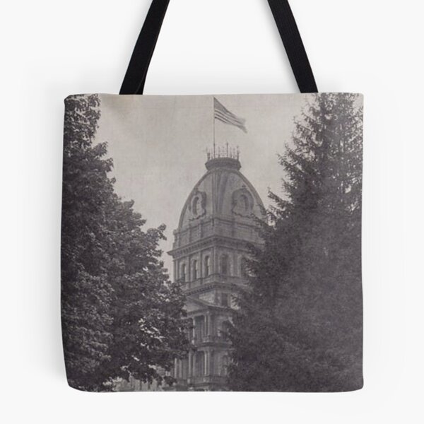 Item preview, Greystone Park Psychiatric Hospital Vintage Postcard – Administration Building designed and sold by GhostlyWorld.