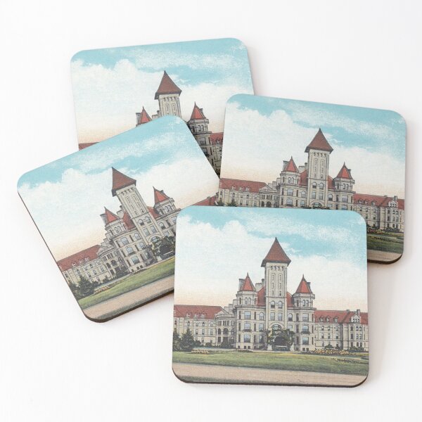 Item preview, Fergus Falls State Hospital Vintage Postcard – Front of Hospital designed and sold by GhostlyWorld.
