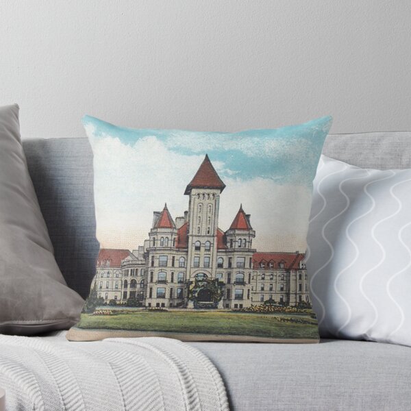 Item preview, Fergus Falls State Hospital Vintage Postcard – Front of Hospital designed and sold by GhostlyWorld.