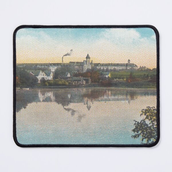 Item preview, Fergus Falls State Hospital Vintage Postcard – Lake Alice designed and sold by GhostlyWorld.