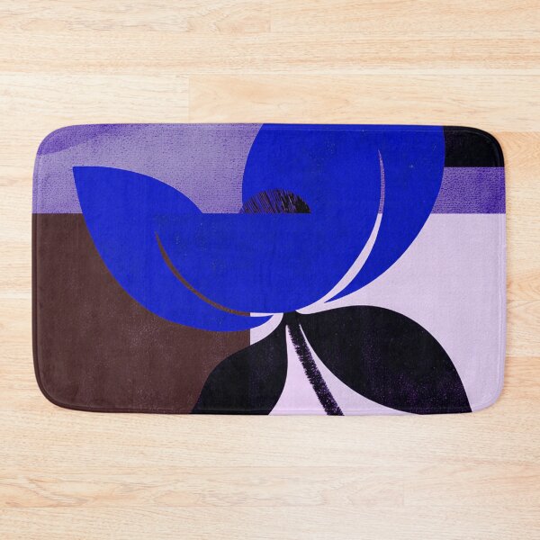 Item preview, Deep Ocean Blue Slate Grey Botanical City Arch designed and sold by joycrysstudio.