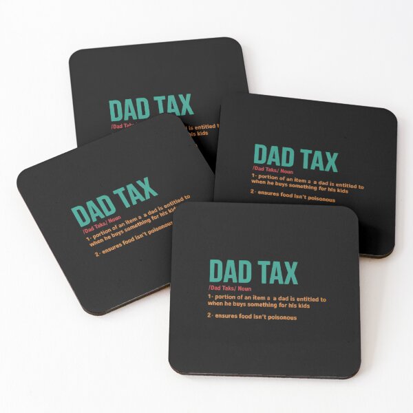 Aperçu de l'œuvre Définition humoristique de la taxe papa – Humour vintage sur la paternité créée et vendue par Zizo-DR44.