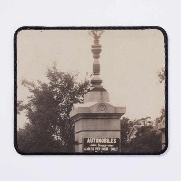 Item preview, Elgin State Hospital Vintage Postcard – Gate designed and sold by GhostlyWorld.