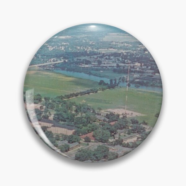 Item preview, Elgin State Hospital Vintage Postcard – Aerial designed and sold by GhostlyWorld.