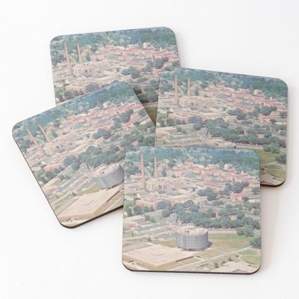 Item preview, Elgin State Hospital Vintage Postcard – Aerial designed and sold by GhostlyWorld.