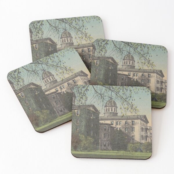 Item preview, Elgin State Hospital Vintage Postcard – Main Building designed and sold by GhostlyWorld.