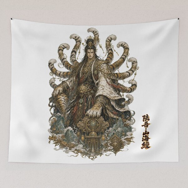 Item preview, Lu Wu Guardian of Mount Kunlun Mystical Shan_Hai_Jing designed and sold by holyminix.