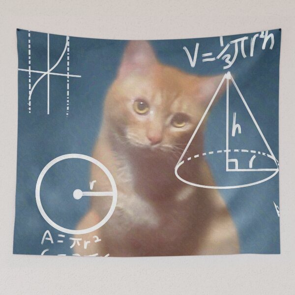 Item preview, Confused Cat designed and sold by Kuronicoooo.