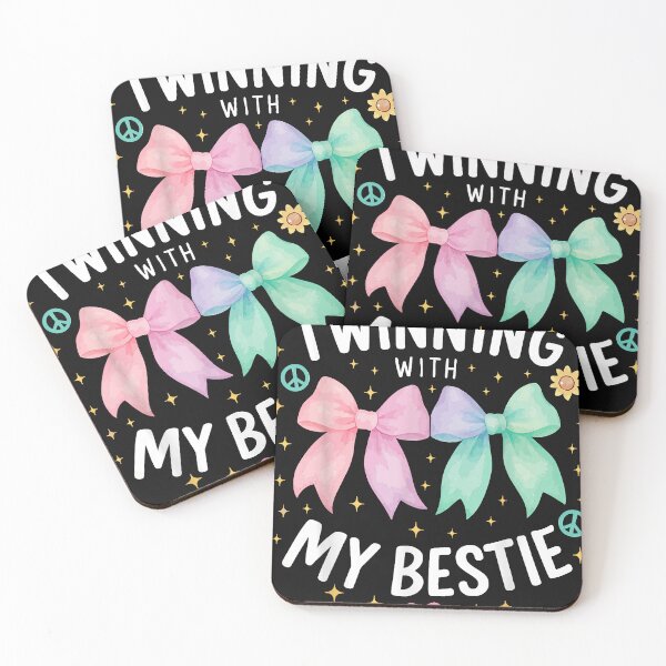 Item preview, Twinning With My Bestie  Spirit Week Girls Kids Twin Day Bow designed and sold by anngon66.