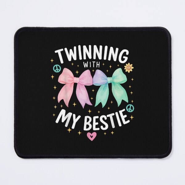Item preview, Twinning With My Bestie Spirit Week Girls Kids Twin Day Bow designed and sold by anngon66.