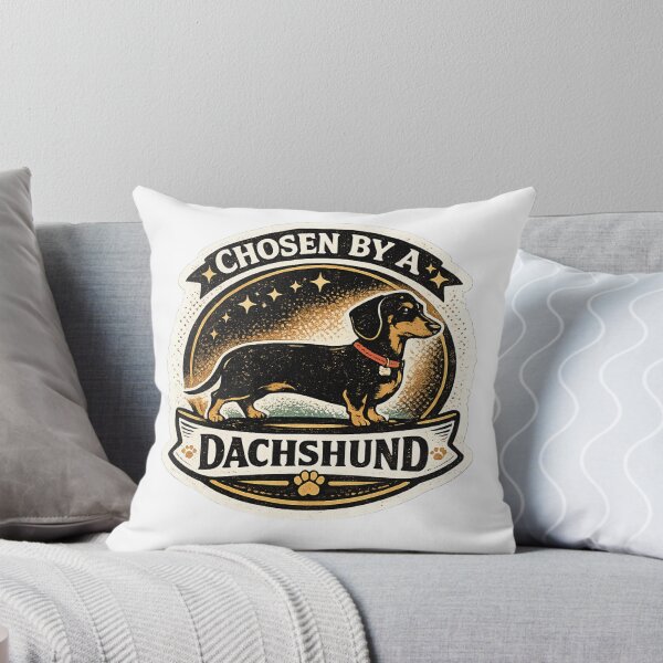 Item preview, Only the Chosen Own a Dachshund – Funny Wiener Dog Retro Design designed and sold by PrintAura15.