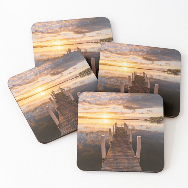 Item preview, Jetty Sunrise, Mallacoota, Victoria, Australia designed and sold by Michael Boniwell.