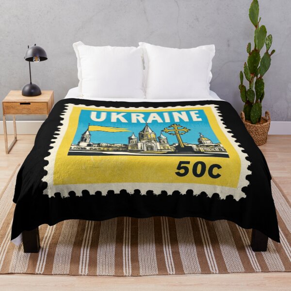 Item preview, Ukraine Vintage Stamp - Saint Sophia Cathedral designed and sold by tiigerdad.