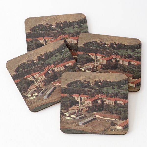Item preview, Eastern Oregon State Hospital Vintage Postcard – Aerial designed and sold by GhostlyWorld.