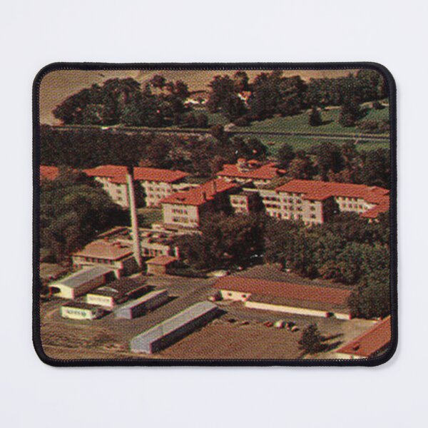Item preview, Eastern Oregon State Hospital Vintage Postcard – Aerial designed and sold by GhostlyWorld.