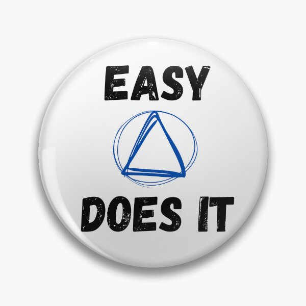Item preview, Easy does it designed and sold by Sober-Gifts.