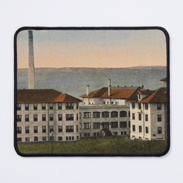 Item preview, Eastern Oregon State Hospital Vintage Postcard – Hospital designed and sold by GhostlyWorld.