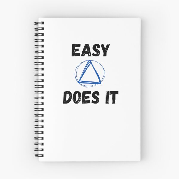 Item preview, Easy does it designed and sold by Sober-Gifts.