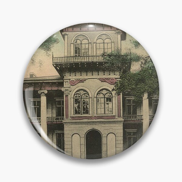 Item preview, Dr. John R. Drish House Vintage Postcard – Jennison School designed and sold by GhostlyWorld.
