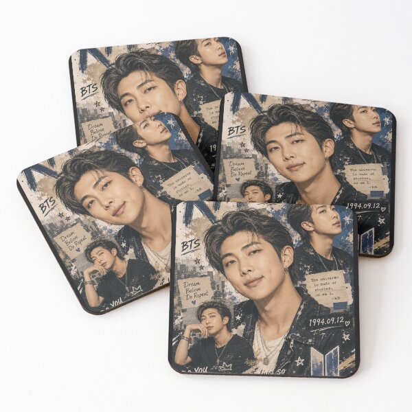 Item preview, BTS RM Poster | BTS Kim Namjoon Fan Art designed and sold by JTitli.
