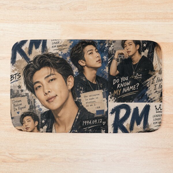 Item preview, BTS RM Poster | BTS Kim Namjoon Fan Art designed and sold by JTitli.