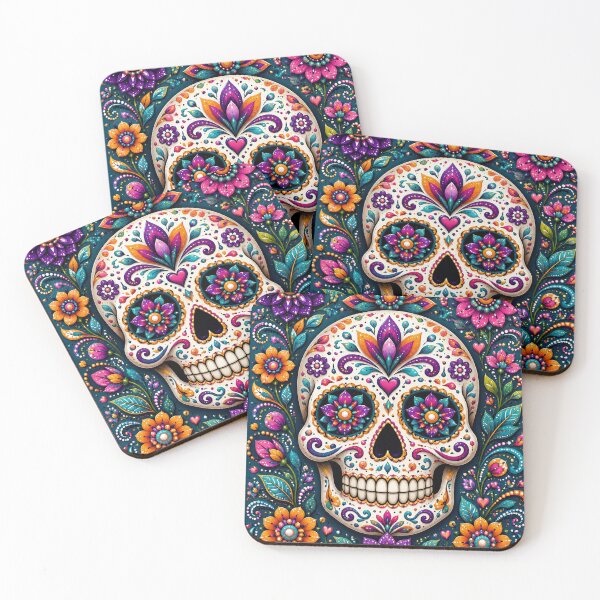 Item preview, Mexican good luck scull by Diego Costello  designed and sold by Anamcaradivine.