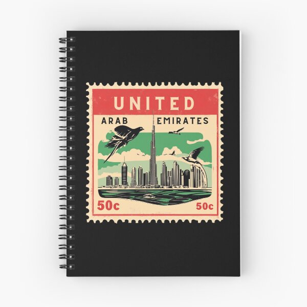 Item preview, United Arab Emirates Vintage Stamp - Burj Khalifa designed and sold by tiigerdad.