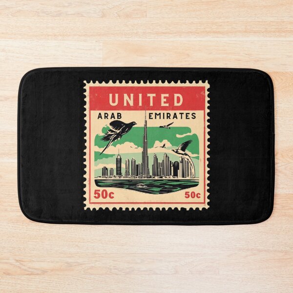 Item preview, United Arab Emirates Vintage Stamp - Burj Khalifa designed and sold by tiigerdad.